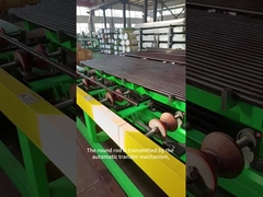 घुमावदार छड़ी के अक्षीय और त्रिज्याीय धुरी प्रवाह के संयुक्त विनाशकारी परीक्षण