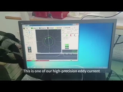 धुंधली धारा दोष डिटेक्टर ठीक तांबे के पाइप के ड्रम पर दरार दोष का पता लगाता है