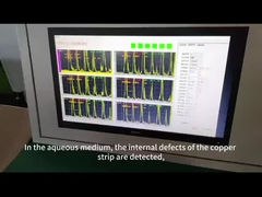 पानी के माध्यम से अल्ट्रासोनिक तांबा मास्टर टेप ऑनलाइन पता लगाने वीडियो